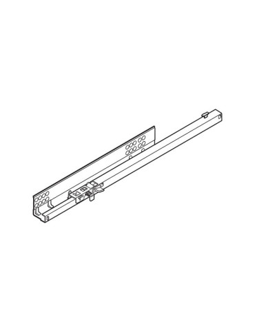 TANDEM BLUMOTION 80% Οδηγός 310mm 30kg με πείρους αριστερός