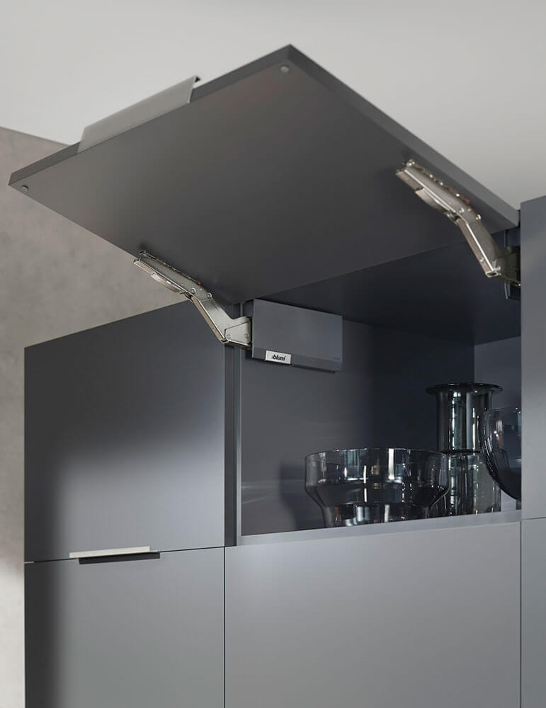 AVENTOS HK27 Top TIP-ON Κομπάσο σκούρο γκρι 