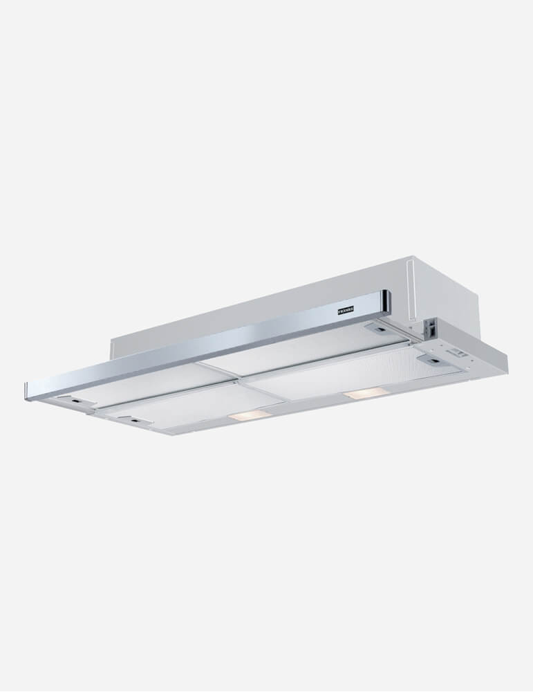 Sliding Hood New Flex 612 XS Inox 90cm