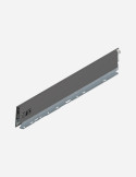 MERIVOBOX Πλαϊνό Μ 91/500mm indium grey αριστερό