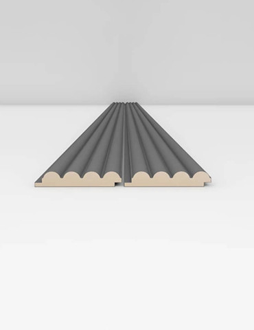 WALL PROFILE AGT LB-2200/366 BIANCO 2800x100x18mm