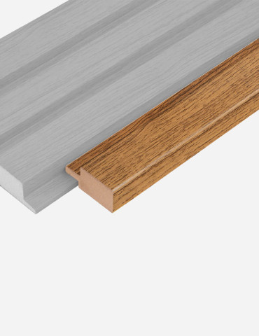 2800*38*18 AGT Wall Profile Ending B LB-3771/248 Teak