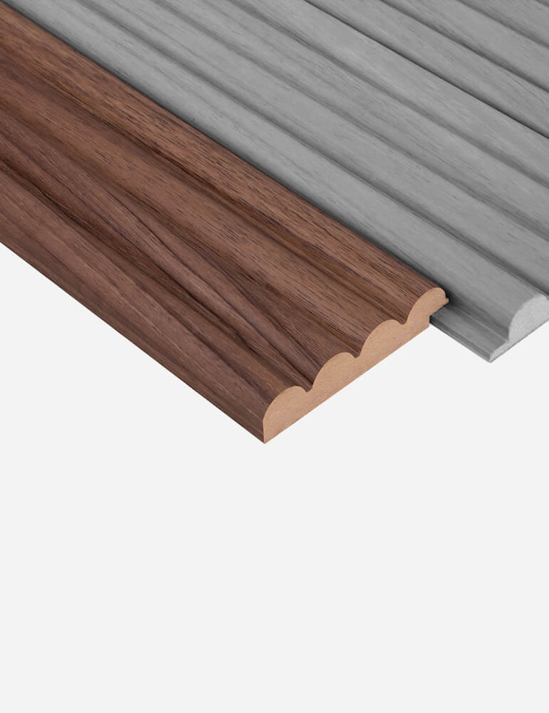 2800*92*18 Τέρμα Α AGT Wall Profile LB-2200/248 Teak
