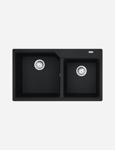 Νεροχύτης Γρανιτένιος Urban UBG 620-43-34 Matte Black