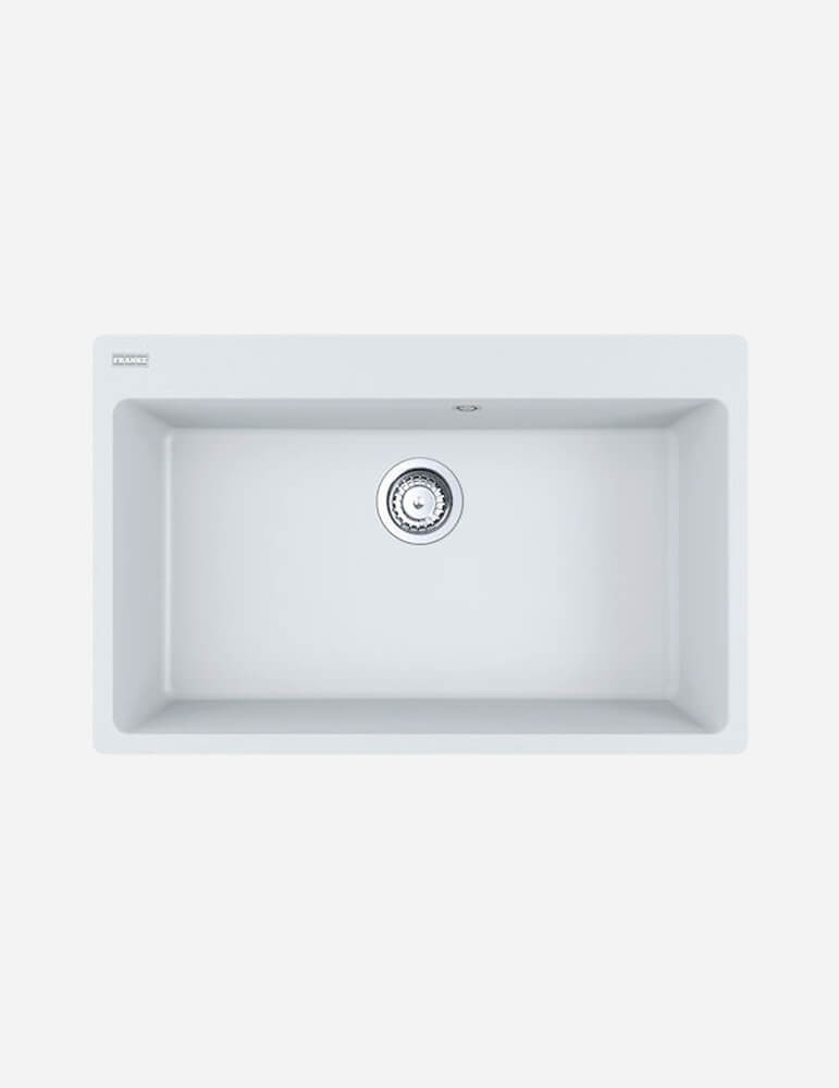 Νεροχύτης Γρανιτένιος Centro 210/610-73 Polar White