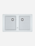 Νεροχύτης Γρανιτένιος Basis BFG 620-34-34 Polar White