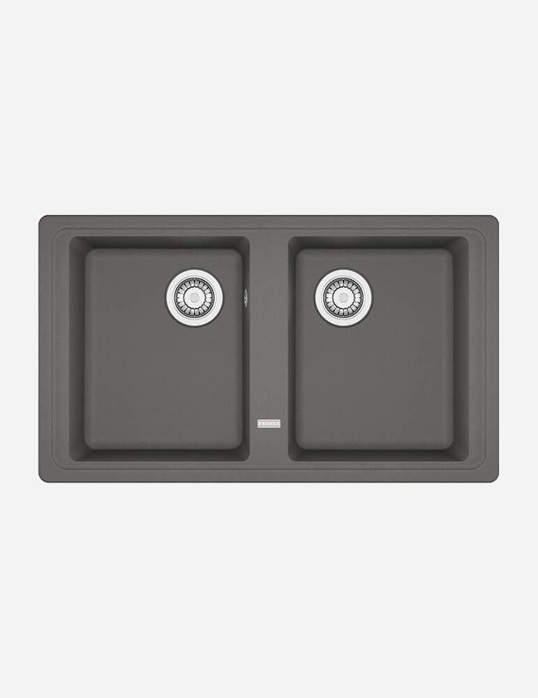 Νεροχύτης Γρανιτένιος Basis BFG 620-34-34 Stone Grey