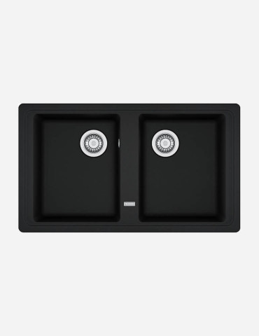 Νεροχύτης Γρανιτένιος Basis BFG 620-34-34 Matte Black