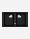 Νεροχύτης Γρανιτένιος Basis BFG 620-34-34 Matte Black