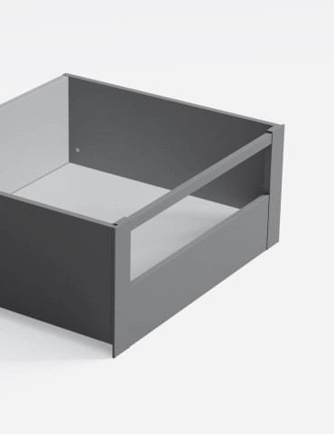 U-Box 183 Σύνδεσμοι για εσ.συρτάρι με ψηλή μετόπη iron grey 