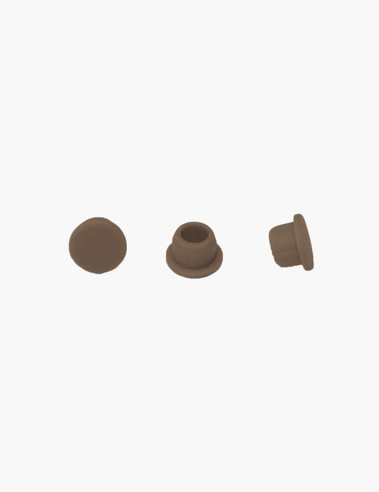 Clamex oover caps 90° RAL 8007 fawn brown (100 pcs)