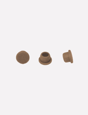 Καπάκι για Clamex 90° RAL 8017 chocolate brown (100 τεμ.)