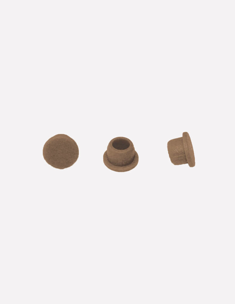 Καπάκι για Clamex 90° RAL 8017 chocolate brown (100 τεμ.)