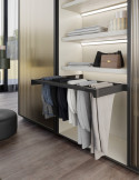 APP Aluminum trousers racks wardrobes 8 pcs