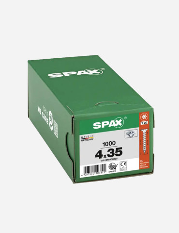 Spax screw full thread 4*35 (1000 pcs)
