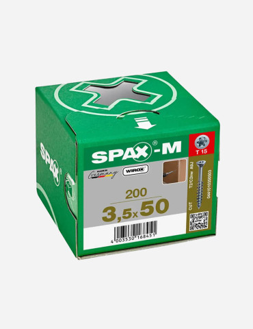 Spax screw MDF 3.5*50 (200 pcs)