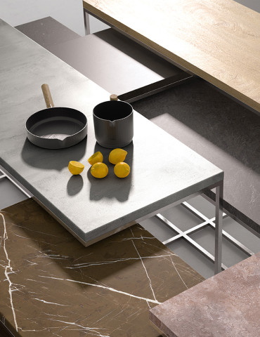 4100*1300*12 Kronospan SLIM LINE Compact Worktop K023 SU