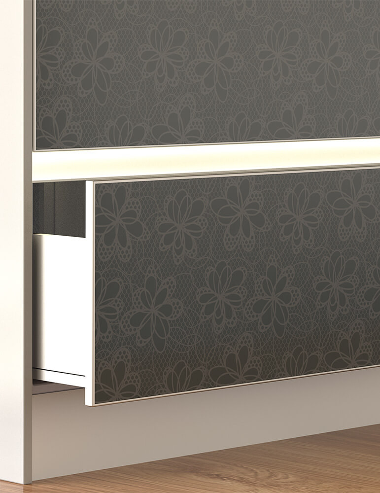 1023/060 Προφίλ gola C led μαύρο 4.1m