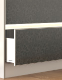 1023/060 Προφίλ gola C led μαύρο 4.1m