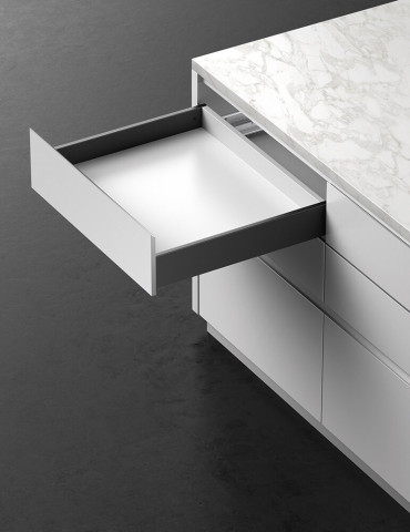 U-Box 76/450 Σύστημα συρταριού iron grey
