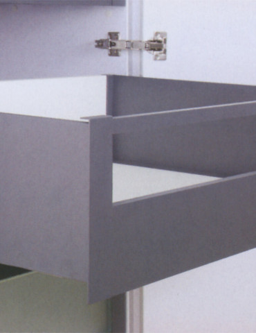 Mini-Box 199 Σύνδεσμοι για εσ.συρτάρι iron grey με ψηλή μετόπη