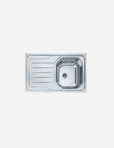 Νεροχύτης Ανοξείδωτος Star 611 Λείος
