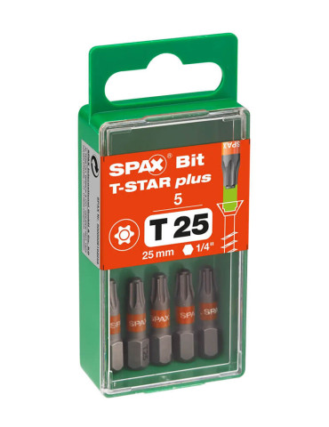 Μύτη Spax T25/25 (5 τεμ.)