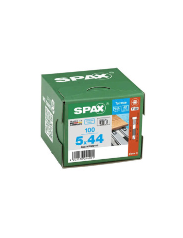 Spax screw Decking, fixing thread 5*44 (100 pcs)