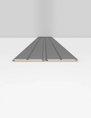 2800*38*18 AGT Wall Profile Ending B LB-3786/Raw MDF